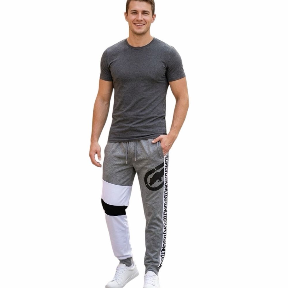NWT Ecko Unltd Men’s Grey Marled Drawstring Jogger Size L